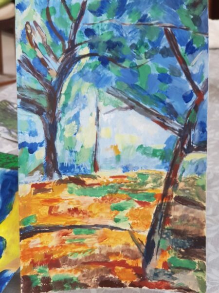 atelier stage peinture aux pigments, juliette Gassies